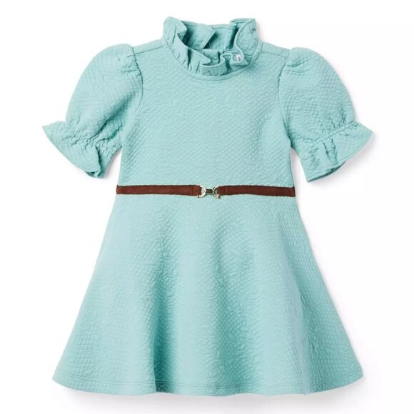 NWOT Girls Janie & Jack Equestrian Chic Dress, Size 7 - Picture 1 of 9